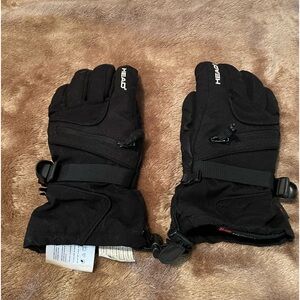 Men’s XS black Head winter gloves